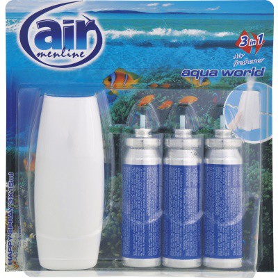 Air Menline TRIO NN Aqua world | Čistící, dezinf.prostř., dezodoranty - Osvěžovač vzduchu - Spreje a pumpičky